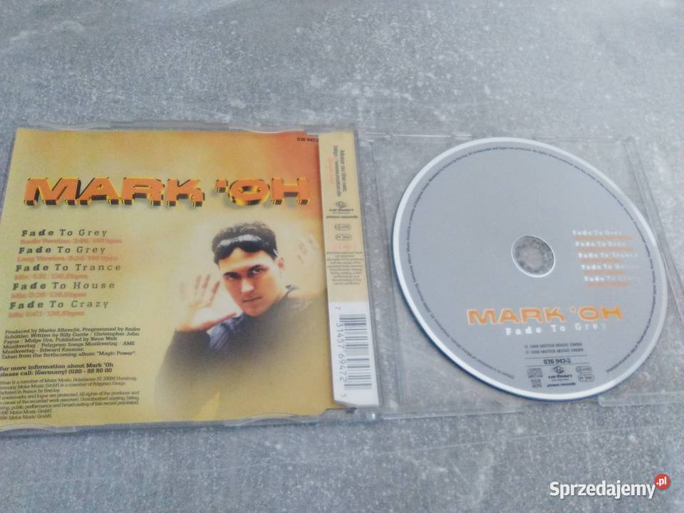 Mark Oh Fade to grey Poznań