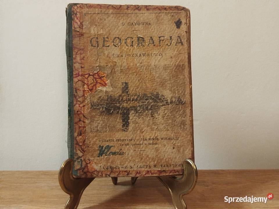Książka Geografja szkół wiejskich D Gayówna 192