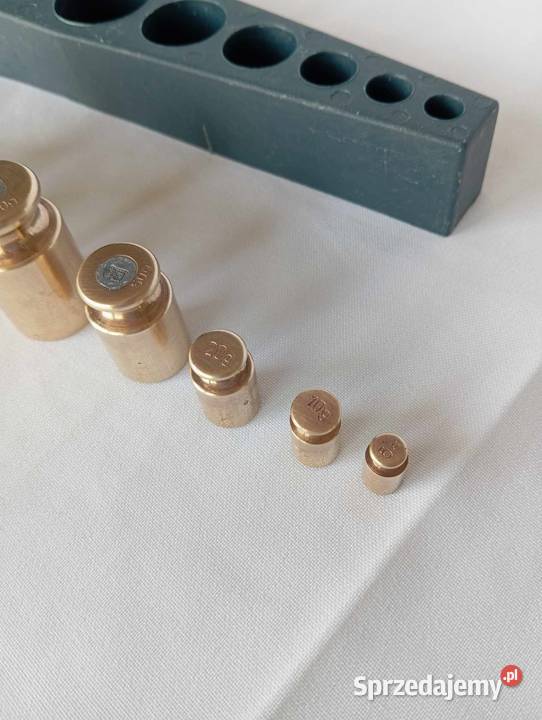 POLSKIE MOSIĘŻNE ODWAŻNIKI HANDLOWE PRL Niemodlin sprzedam