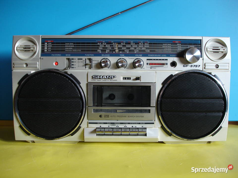 Radiomagnetofon SHARP GF5757H Pozostałe Zielona Góra