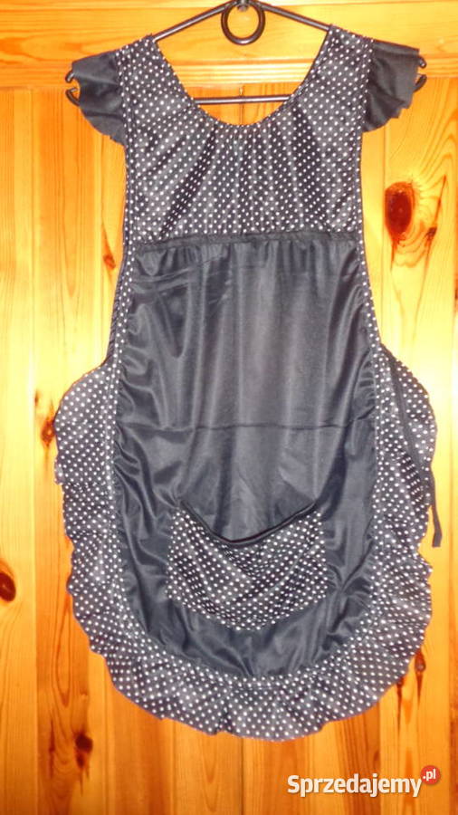 Fartuszek damski młodzieżowy czarny Moda i Styl Poznań