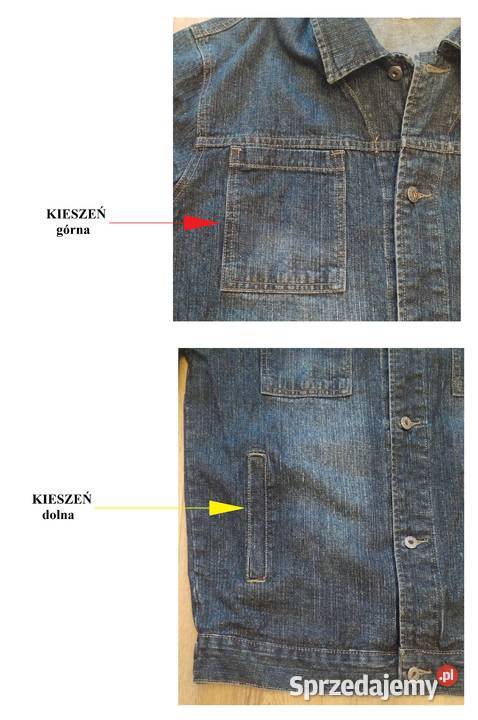 Kurtka męska JEANS JI SI GAO niebieski Hajnówka