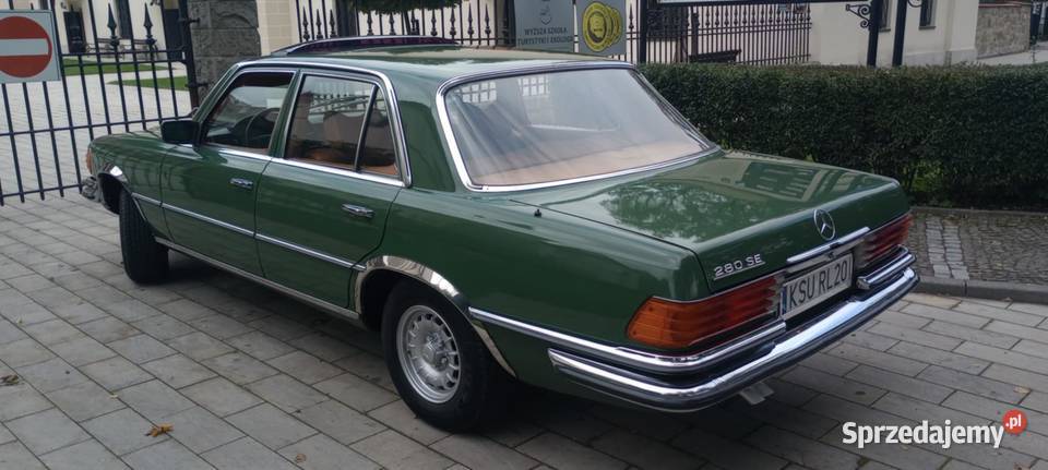 Mercedes w116 28 SE benz Maków Podhalański
