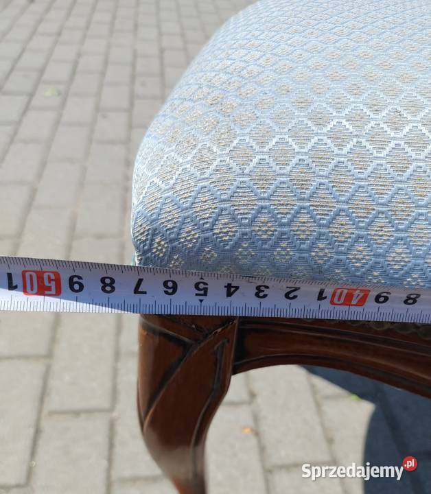 Stylowe drewniane krzesło w stylu Ludwik do pomorskie Gdynia