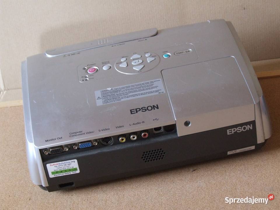 期間限定特価】 EPSON プロジェクター EMP-S4 スクリーンつき