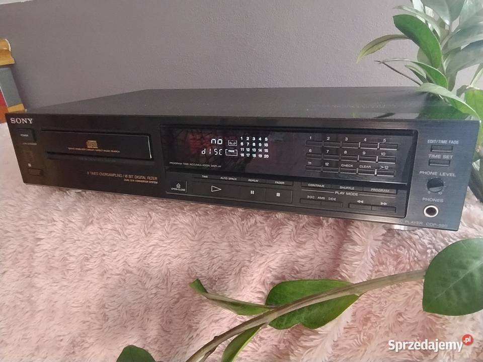Odtwarzacz CD Sony cdp 590 Trzebuska sprzedam