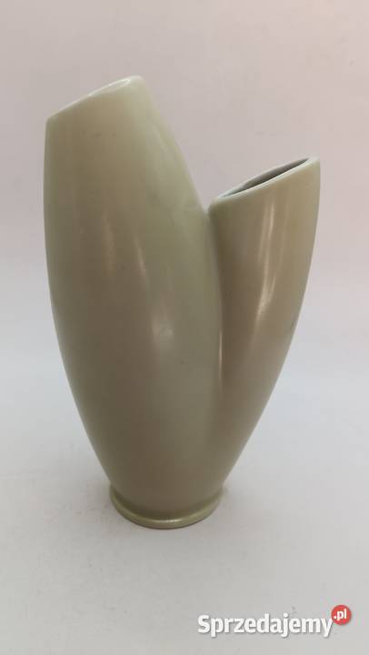 Modernistyczny wazon jasna oliwka Bavaria Zamość sprzedam