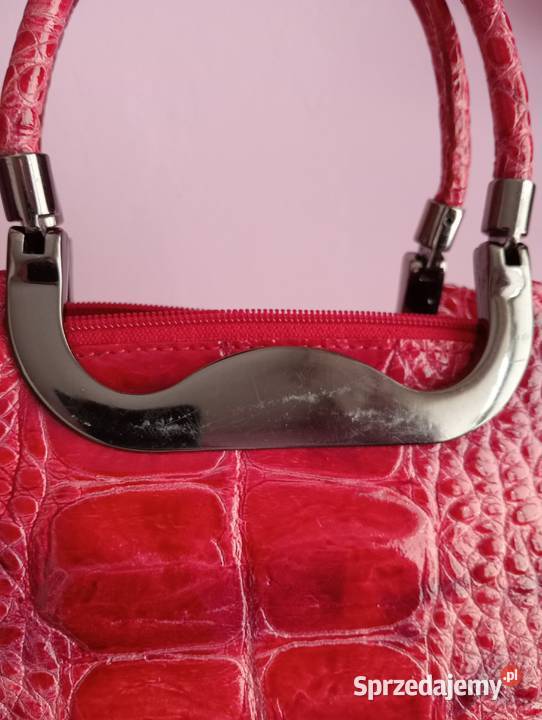 Walter Valentino Italy torebeczka vintage skóra Kielce