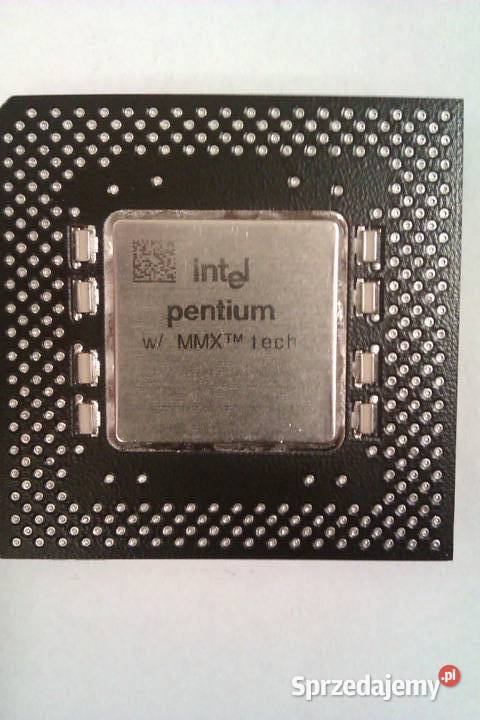 Intel Pentium MMX 200 FV80503200 SY060 SOCKET 7 Warszawa