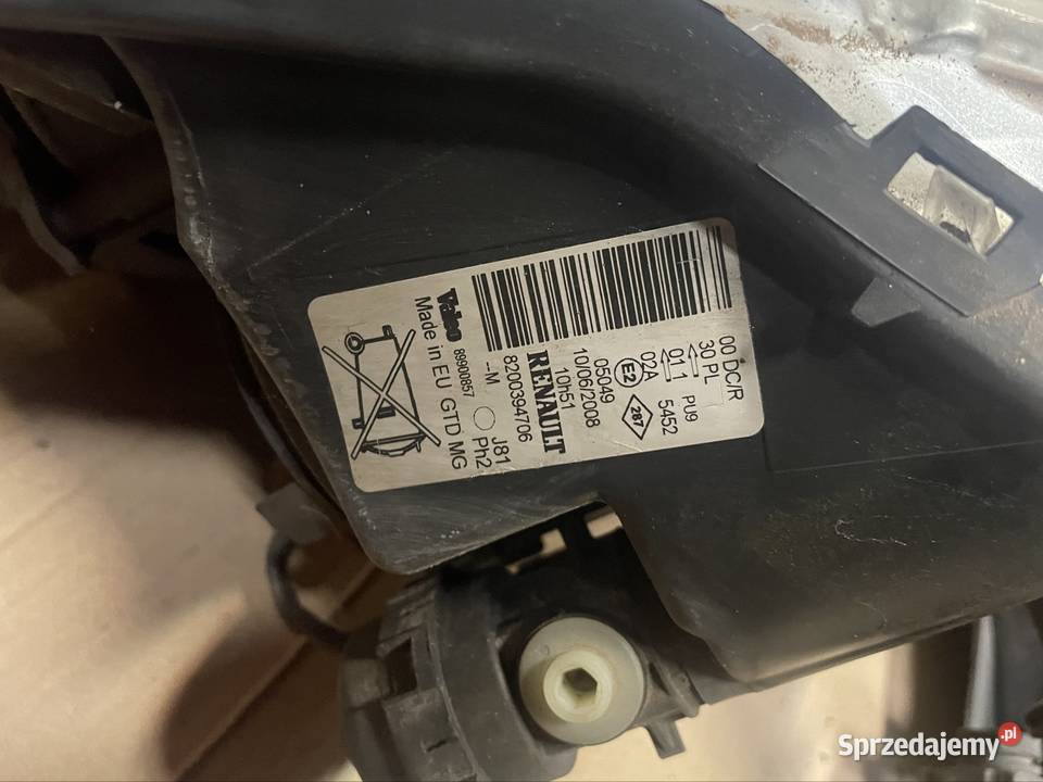 Reflektor lampa przód lewa prawa renault espace Szczecin