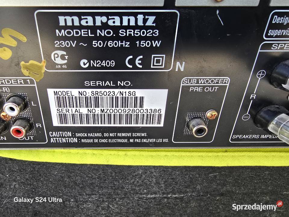 amplituner stereo marantz sr5023 Chełm Śląski sprzedam