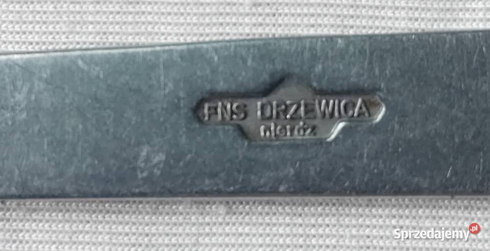 Widelec ze stali nierdzewnej Mid Century Modern Antyki, Sztuka, Kolekcje wielkopolskie Koźminek