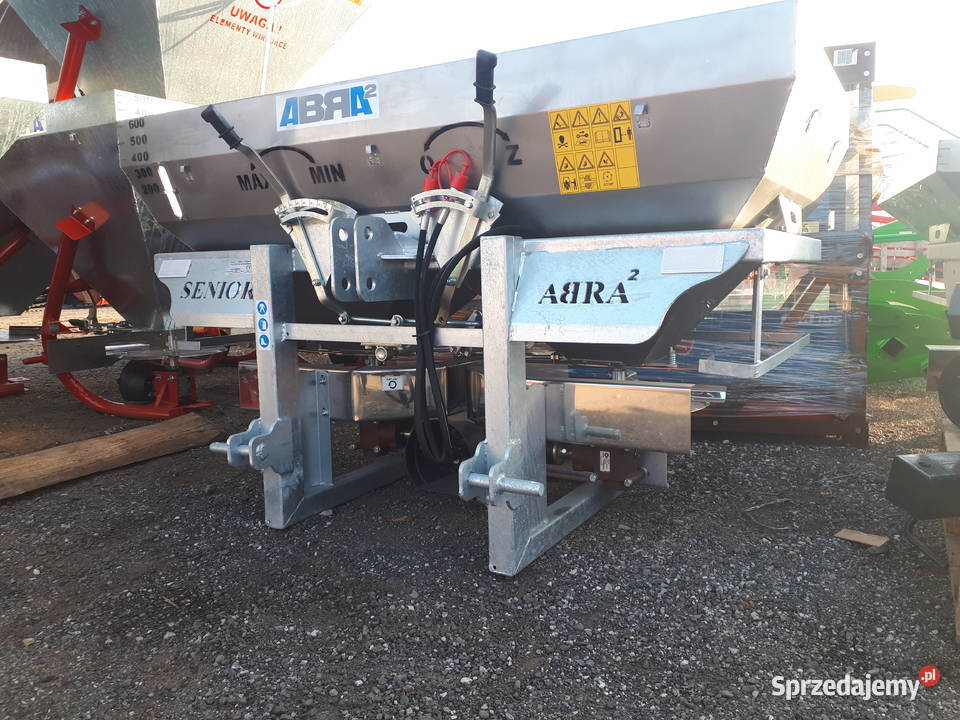 Rozsiewacz dwutalerzowy SENIOR 1000l lubelskie