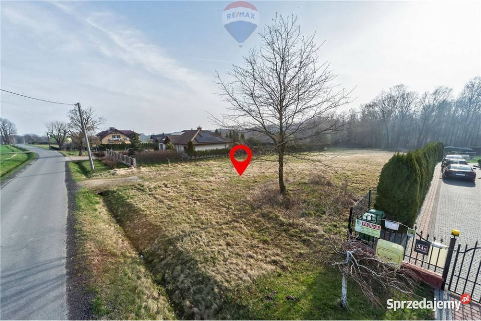 Działka budowlana 2426m2 z furtką do lasu Pisarzowice sprzedam