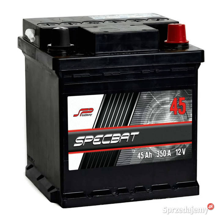 Akumulator SPECBAT 45Ah 350A EN Kostka PRAWY Wrocław
