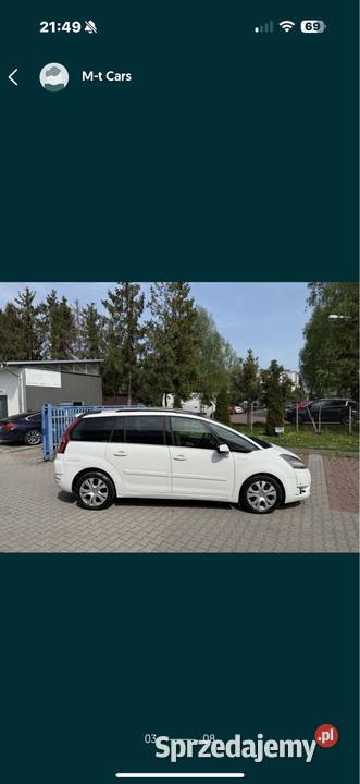 Citroen C4 Grand Picasso Navi Skory Xenon czujnik deszczu Kielce