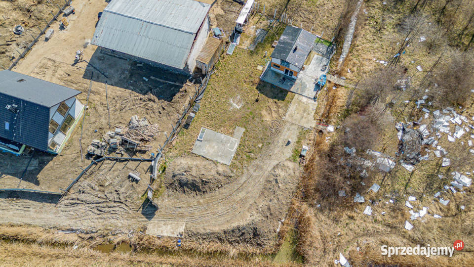 sprzedaży działki Przejazdowo 1048m2 pomorskie