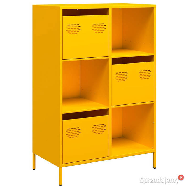 Szafka musztardowa 68x39x1035 stal WM851409