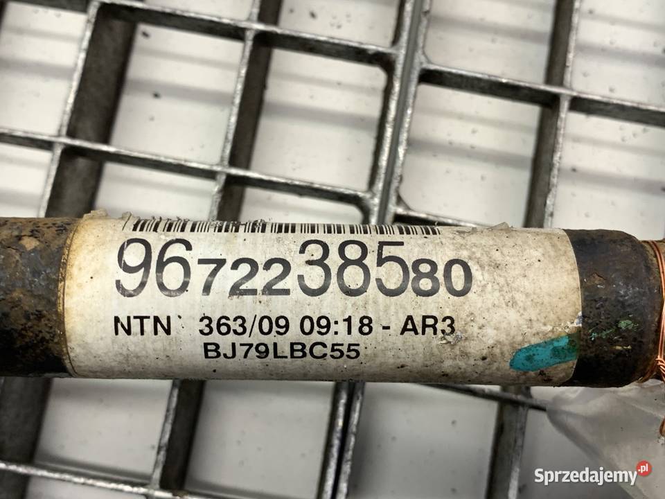 PÓŁOŚ LEWY PRZÓD CITROEN C3 II 9672238580 14 73 podkarpackie sprzedam