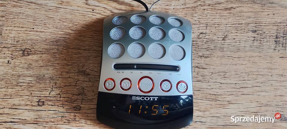 Radiobudzik Scott CX48 Design Alberto Borgonovo sprzedam