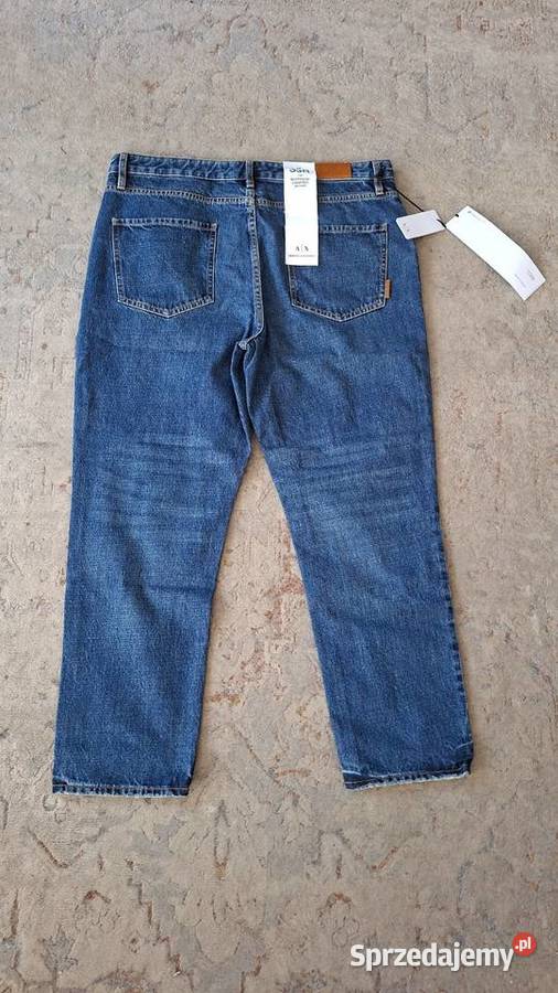 Armani Exchange jeansy damskie boyfriend r 33R Długie Odzież damska lubelskie Zamość