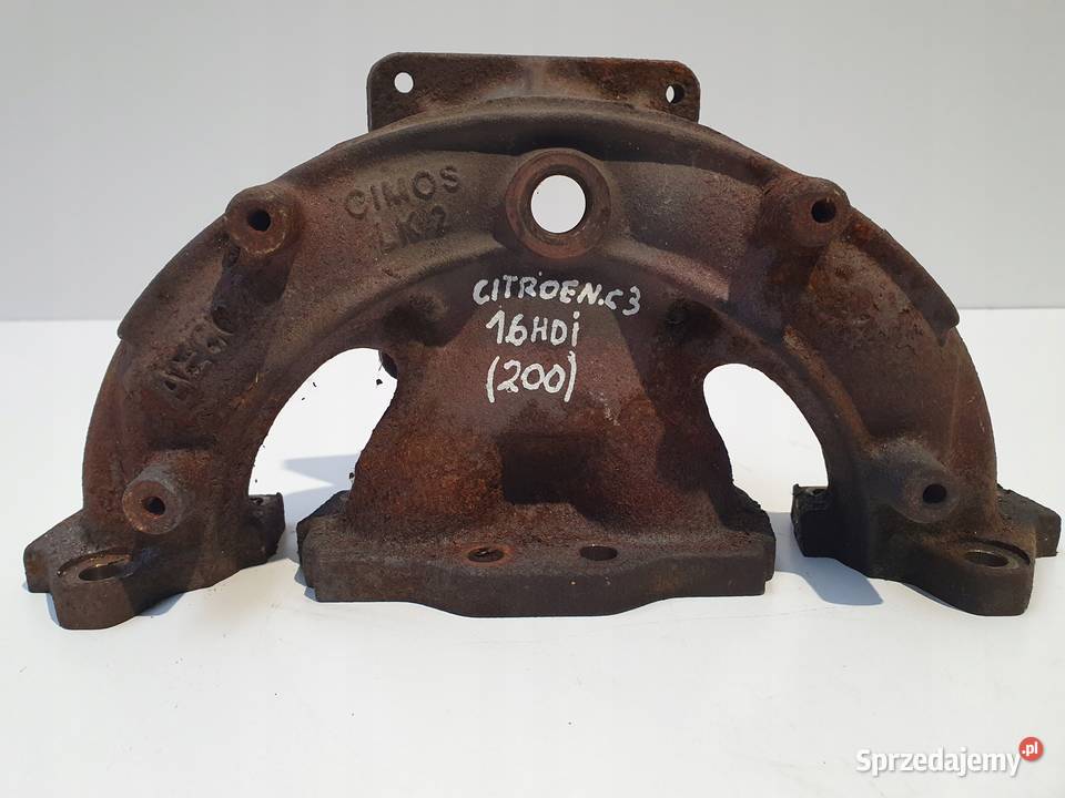 KOLEKTOR WYDECHOWY Citroen C3 16 16V oryginał Chełm
