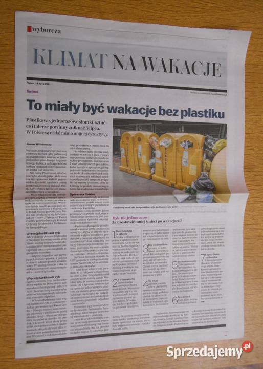 Klimat na wakacje Gazeta Wyborcza