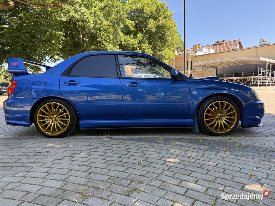 Subaru impreza gd 2003 wrx sedan 20t niebieski Orneta