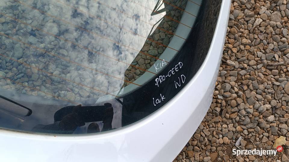 Klapa tylna bagażnika Kia ProCeed l lak WD sprzedam