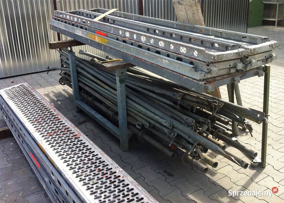 Rusztowanie 5397 m2 używane wymiary 1285x42m Rusztowania Stare Siołkowice