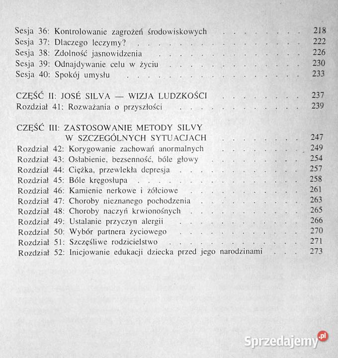 Samouzdrawianie metodą Silvy Jose Silva Robert Rok wydania 2000 Chełm