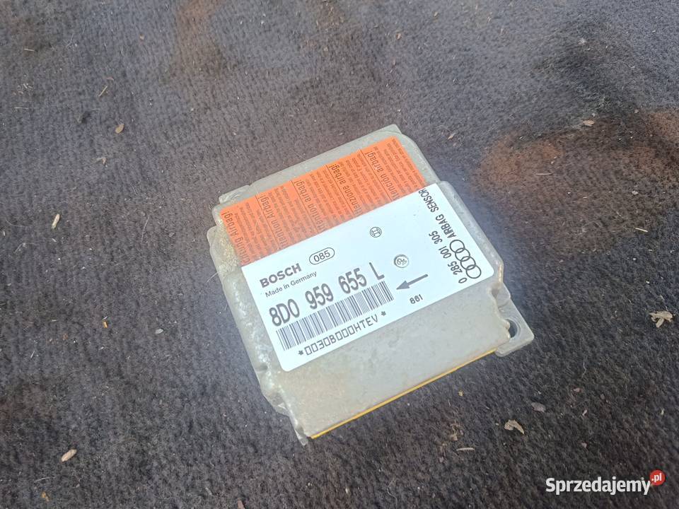 Sterownik Airbagu 8D0 959 655 L Bosch Audi A4 B5 osobowe Myszków