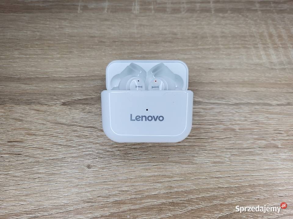 Słuchawki Bezprzewodowe Lenovo QT82 Białe Szczecinek sprzedam