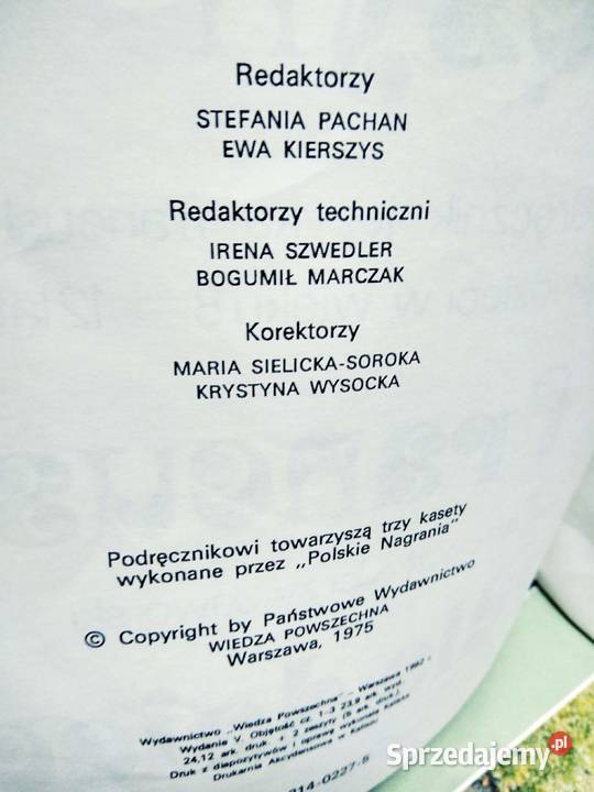 francuski dzieci Warszawa sprzedam