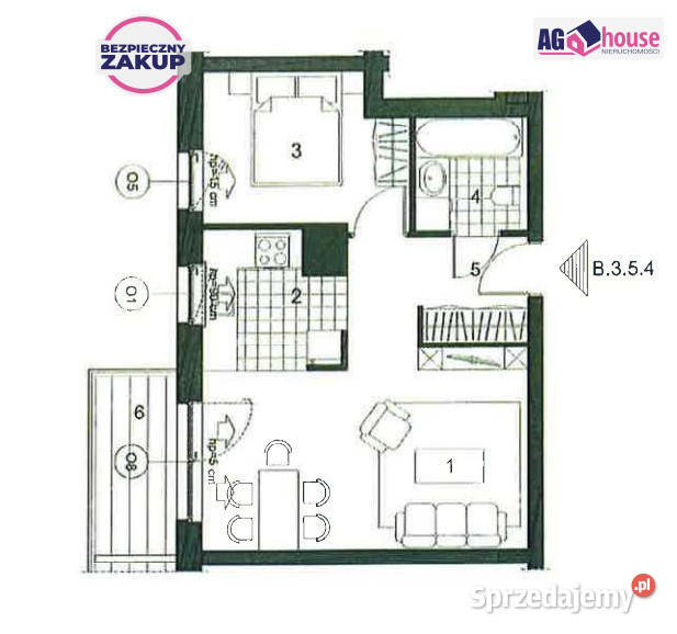 Mieszkanie Gdańsk 451m2 2 pokojowe