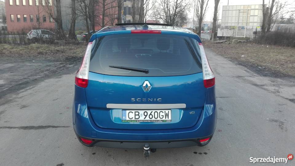 Renault Scenic III 19DCI solar dach navi bogato Bydgoszcz
