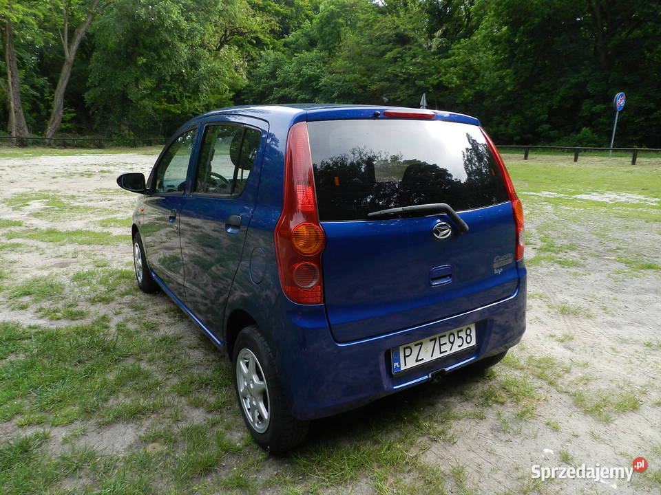 Daihatsu Cuore śliczny mały AUTOMACIK welurowa tapicerka