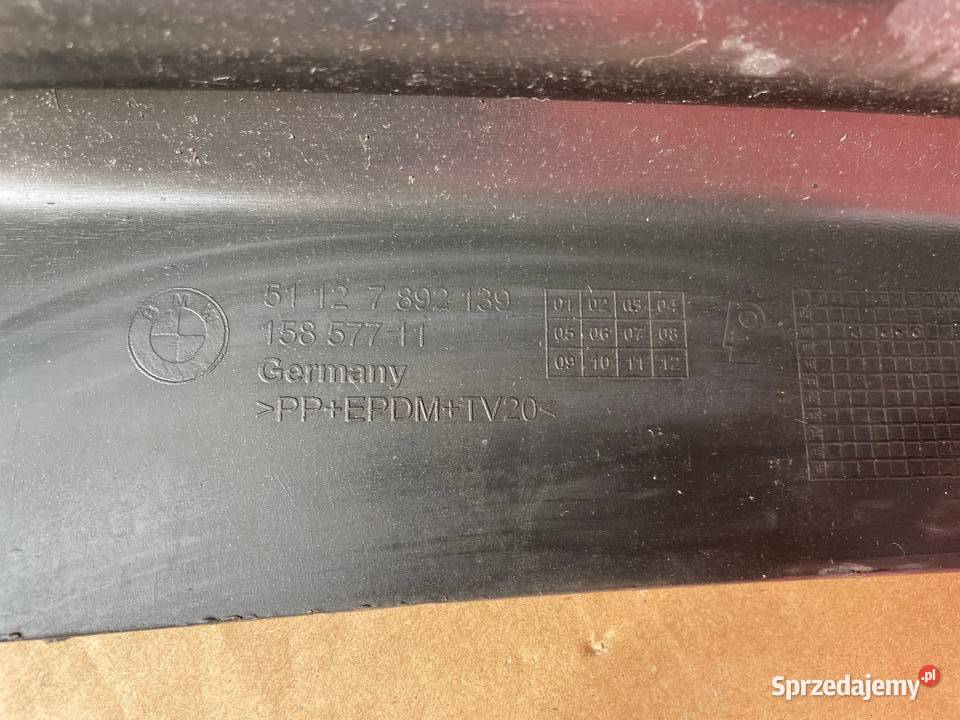 BMW 3 E90 E91 Zderzak tylny m pakiet 7906500 osobowe Czarny Dunajec