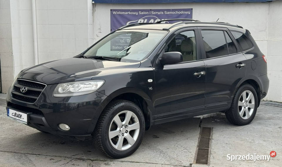 Hyundai Santa Fe V6 LPG Pisemna Gwarancja 12 wspomaganie kierownicy Konin