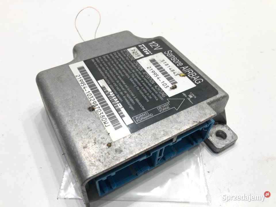 SENSOR AIRBAG FIAT CROMA 51814843 0611 CZUJNIK sprzedam