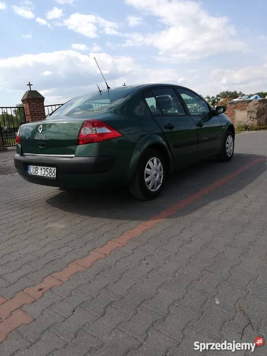 Renault Megane 2003r stan zielony Lublin sprzedam