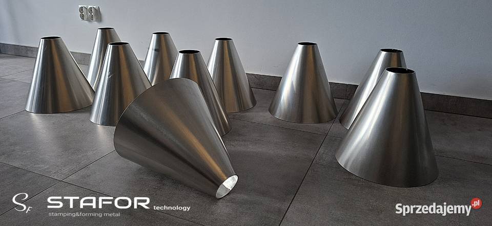 zwijanie stożków walców stożek z aluminium