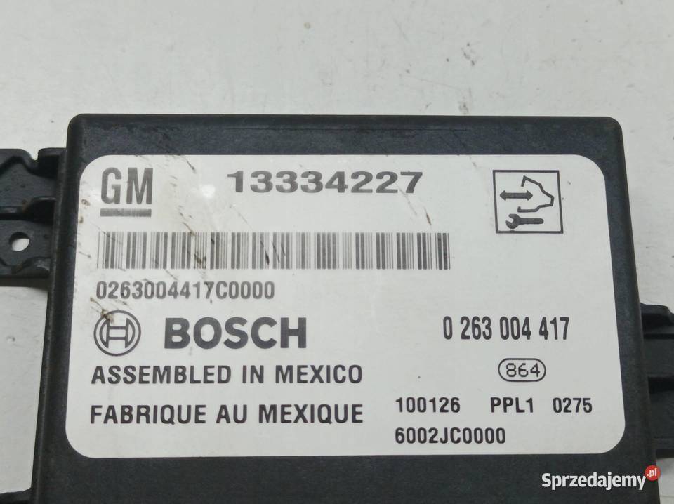 MODUŁ PDC PARKOWANIA 13334227 Opel Astra IV 2009