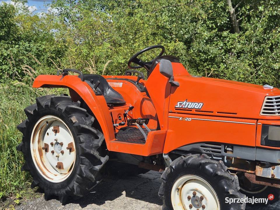 Traktorek traktor KUBOTA X20D 20 44 Małuszyn sprzedam