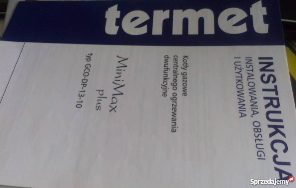 Kocioł gazowy Termet MiniMax GCODP1310 Kraków