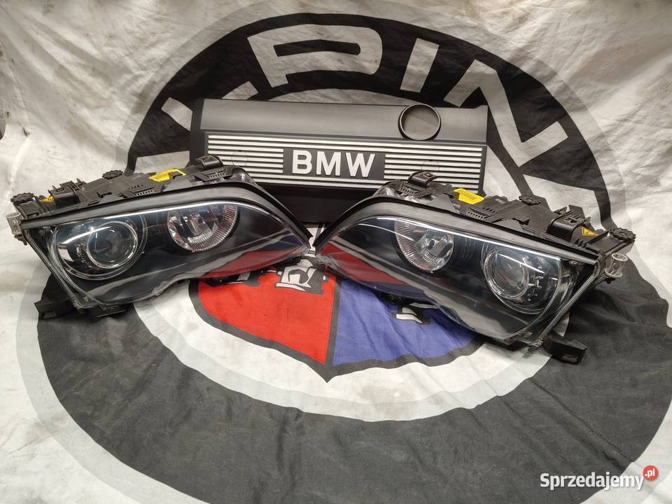 Bmw e46 lift lampy przednie bi Xenon oryginał łódzkie Aleksandrów Łódzki