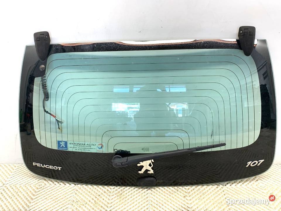KLAPA TYŁ PEUGEOT 107 Hatchback 0514 TYLNA osobowe