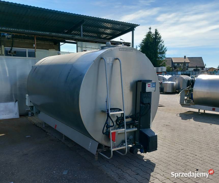 Zbiornik do mleka 7000L Wedholms Schładzalniki podlaskie Łomża sprzedam