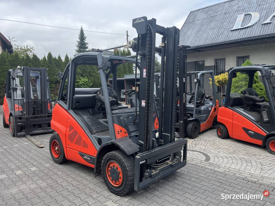 Wózek widłowy LINDE H40T duplex 394 widlak H45T Brzeźnica sprzedam