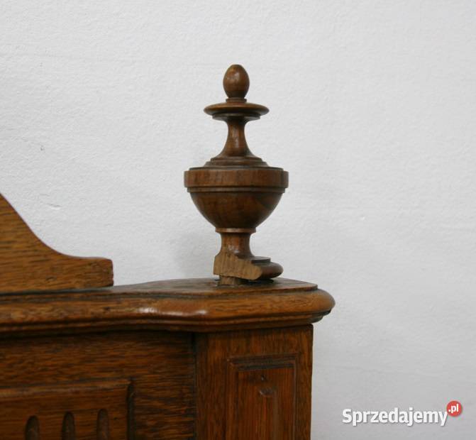 Dębowy Łóżko Eklektyczne AntykiMarki Marki